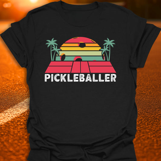 Pickleballer Sunset T-Shirt