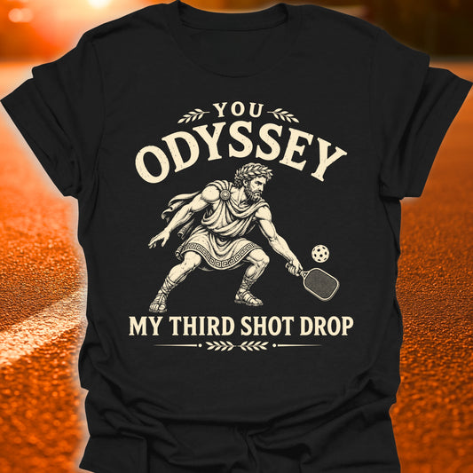 Funny Oddysey Pickleball T-Shirt