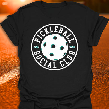 Pickleball Social Club (Circle) T-Shirt