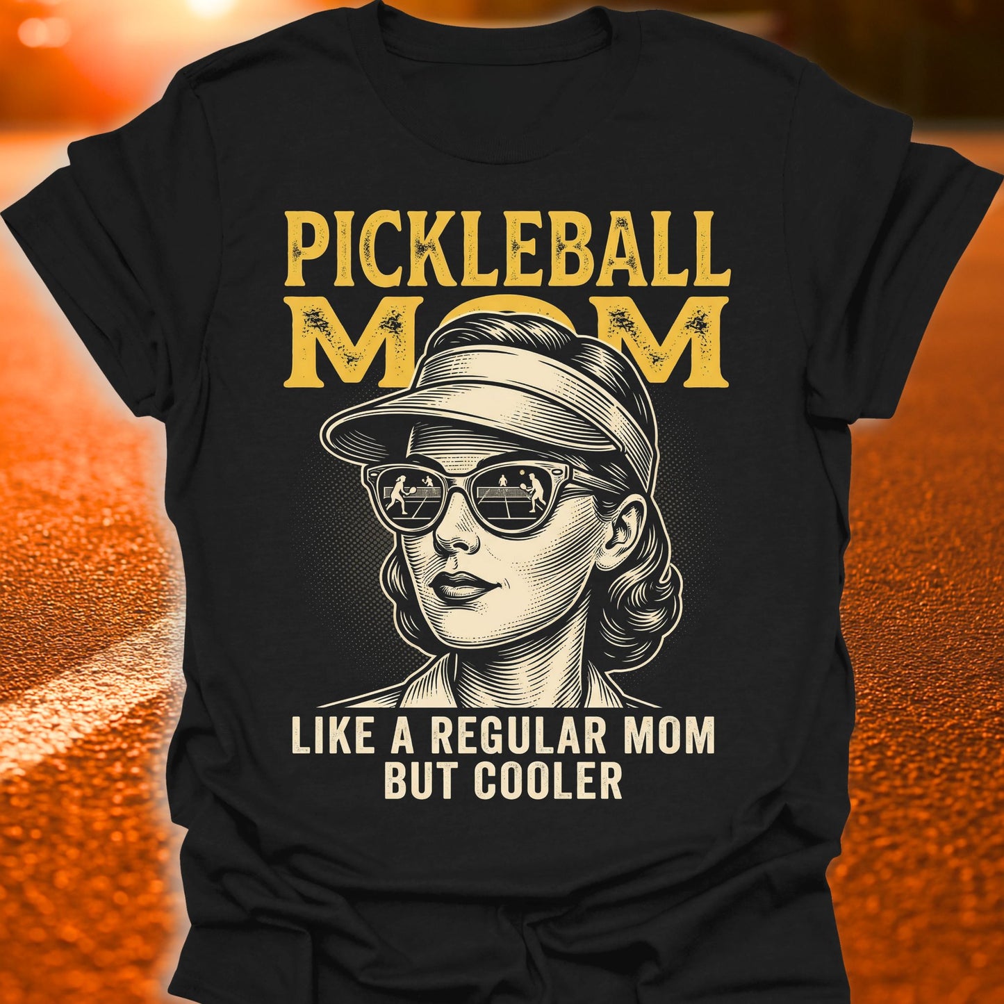 Cool Pickleball Mom T-Shirt