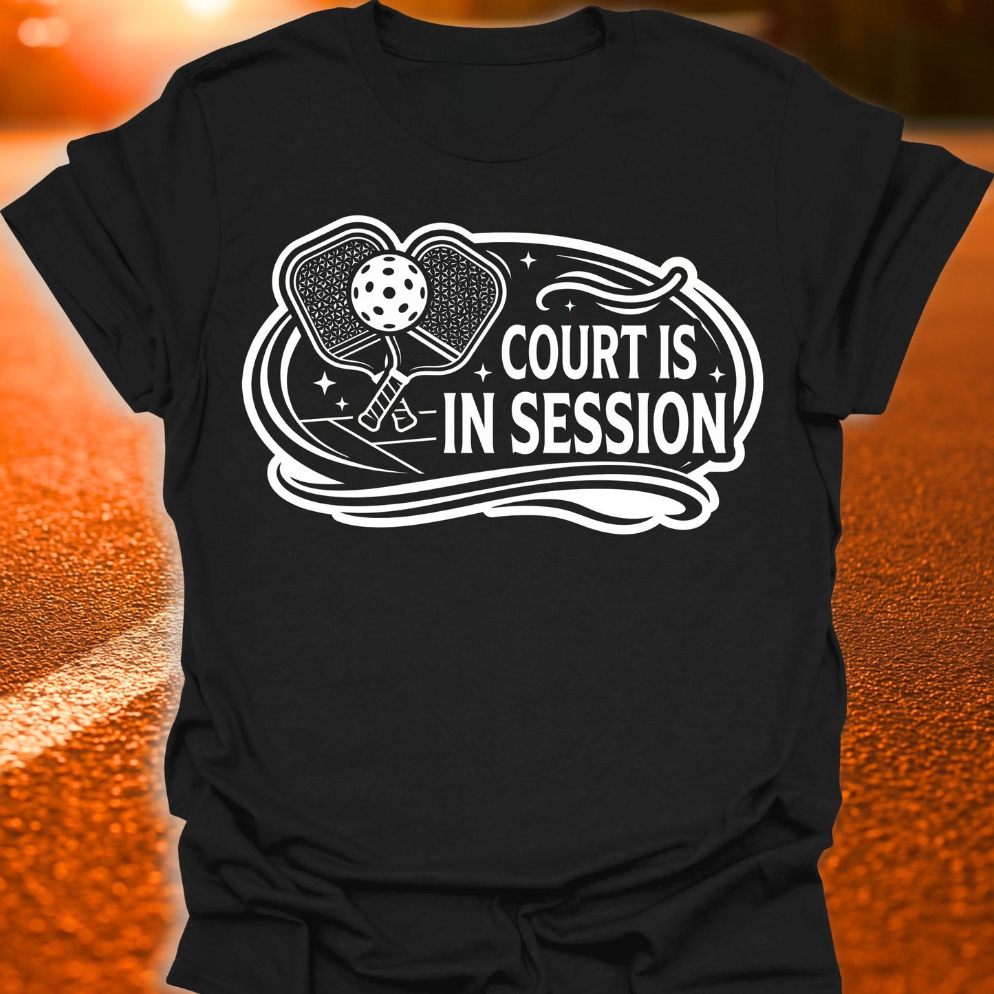 Court Is In Session Pickleball T-Shirt
