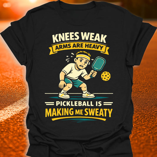Knees Weak Pickleball T-Shirt