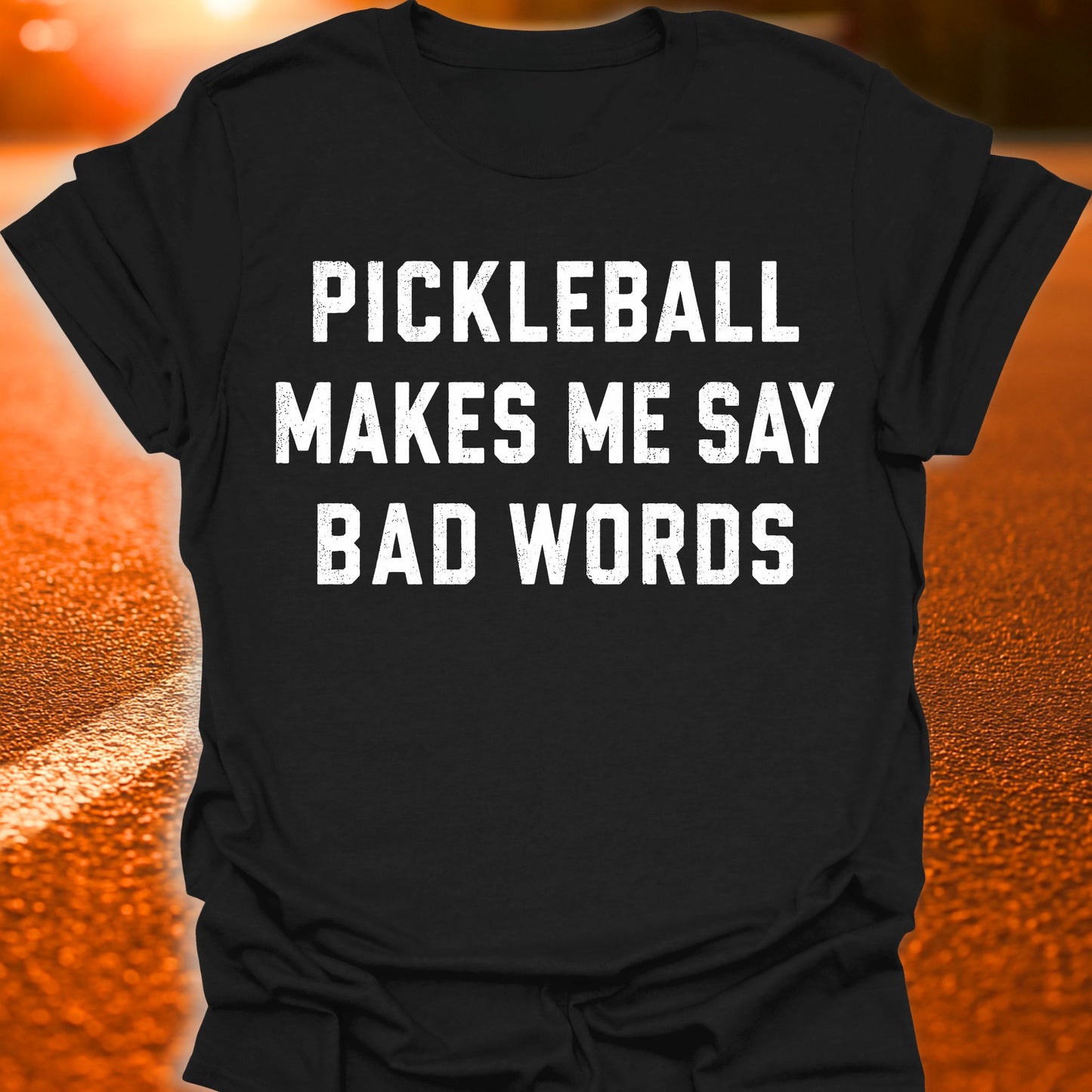 Bad Words Varsity Pickleball T-Shirt