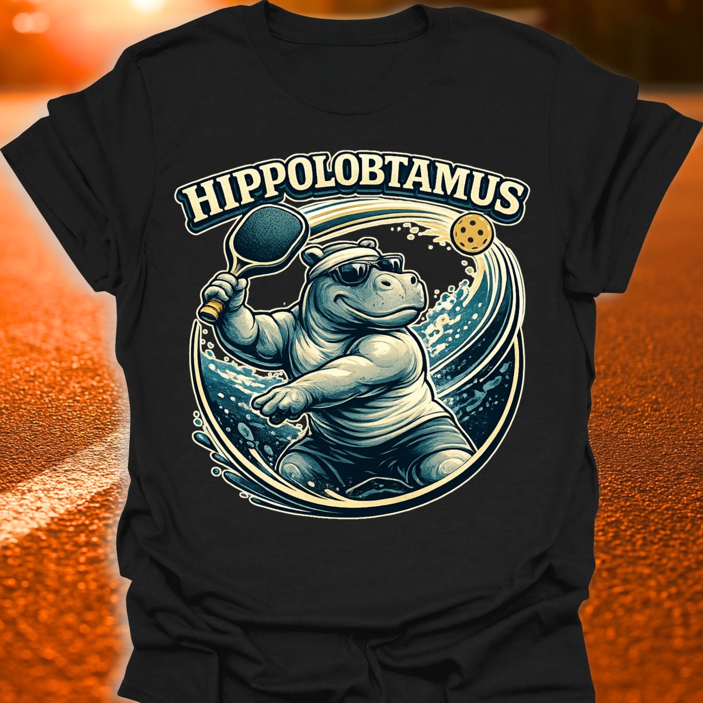 HippoLOBtamus Pickleball T-Shirt