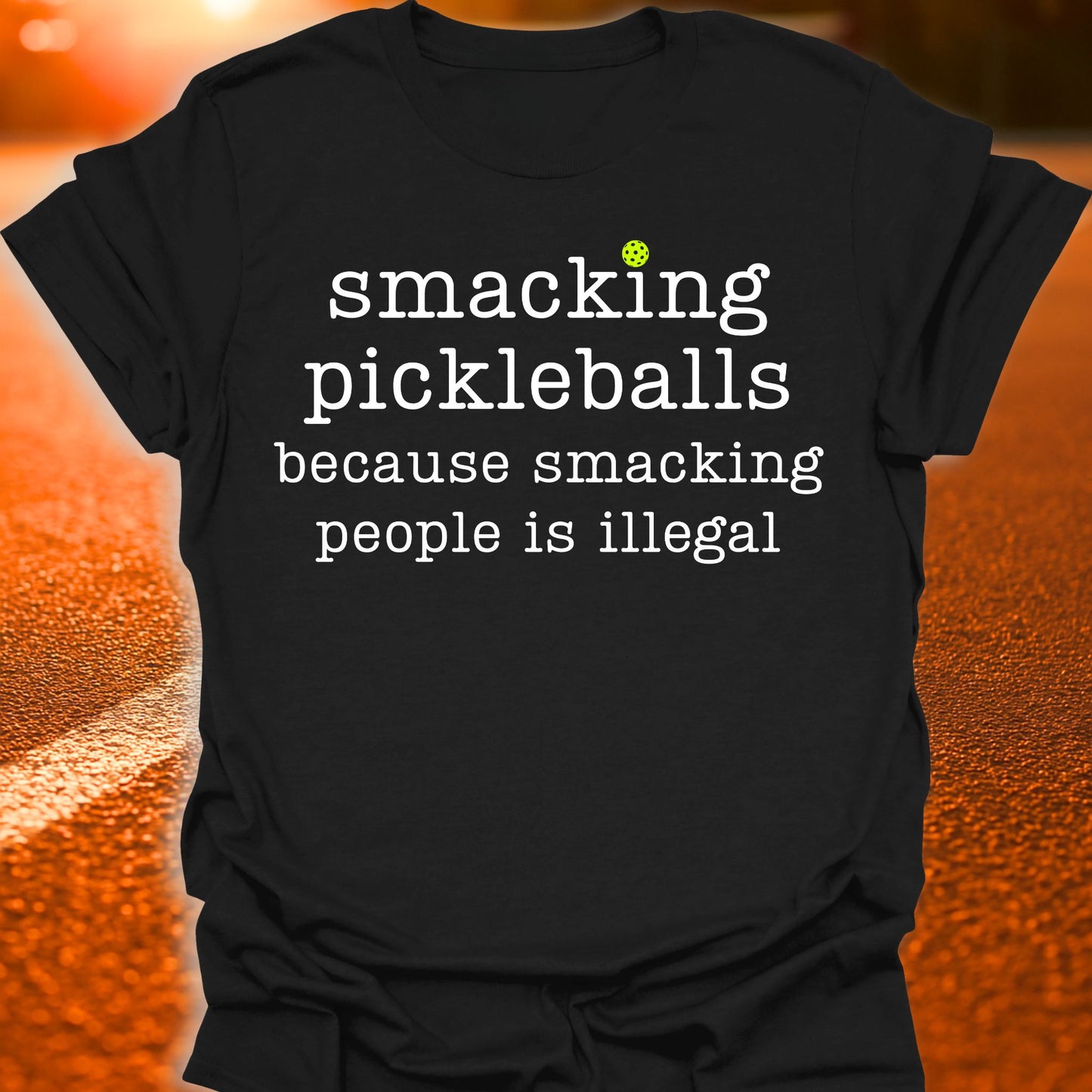 Smacking Pickleballs T-Shirt