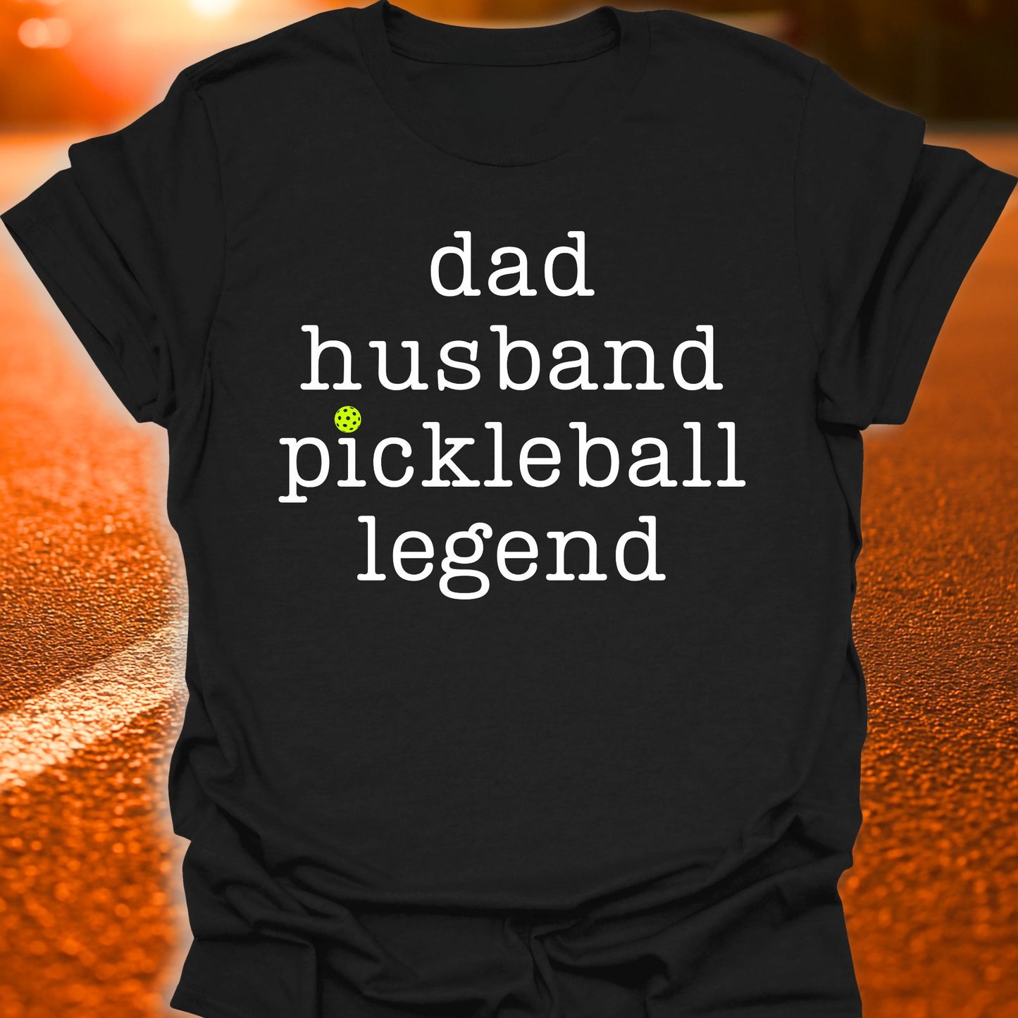 Dad Husband Pickleball Legend T-Shirt