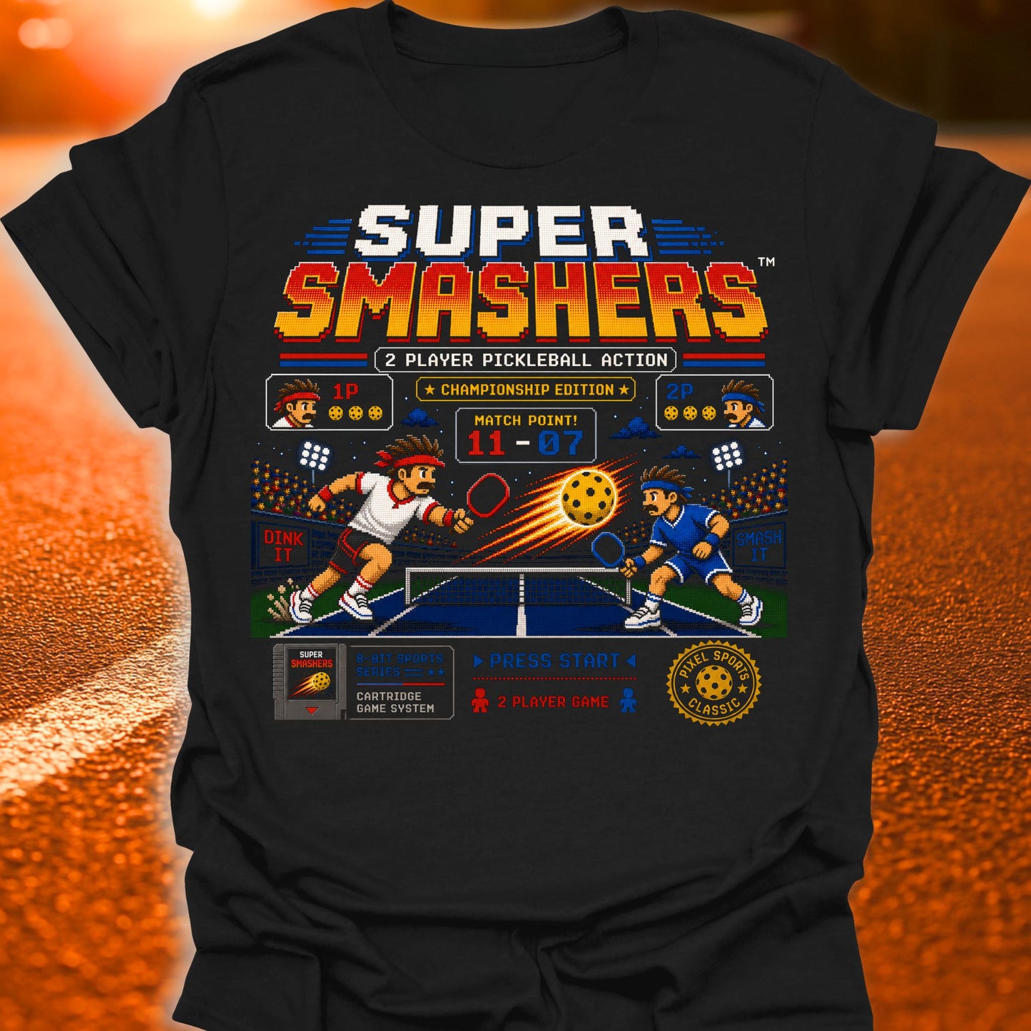 Super Smashers Pickleball T-Shirt