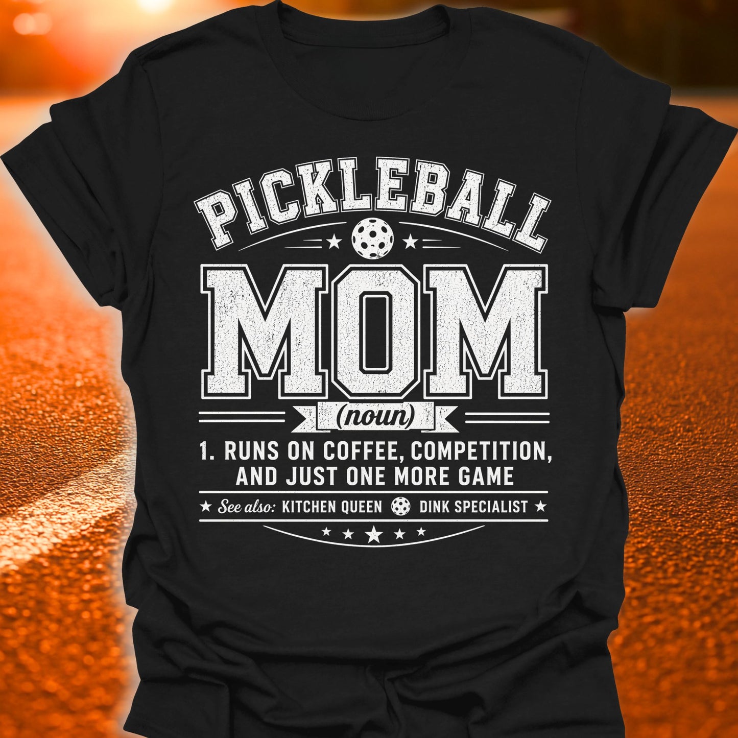Pickleball Mom Definition T-Shirt