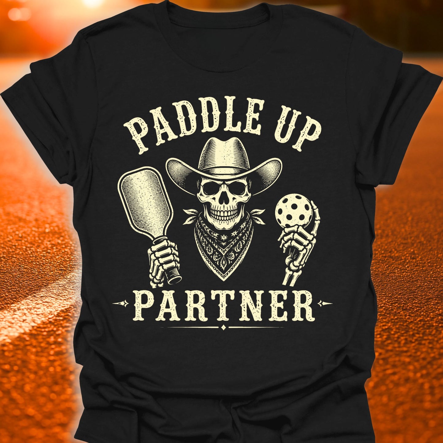 Paddle Up Partner Pickleball T-Shirt