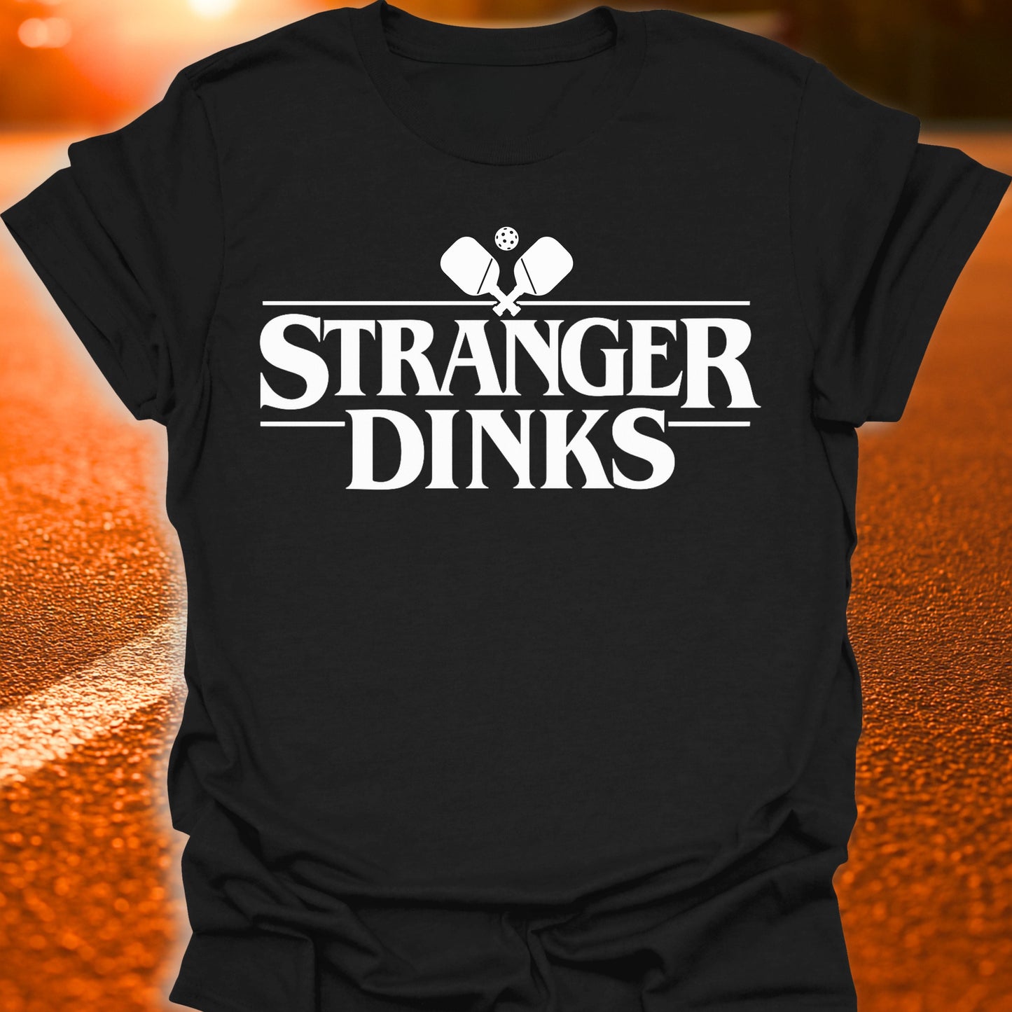Stranger Dinks Pickleball T-Shirt