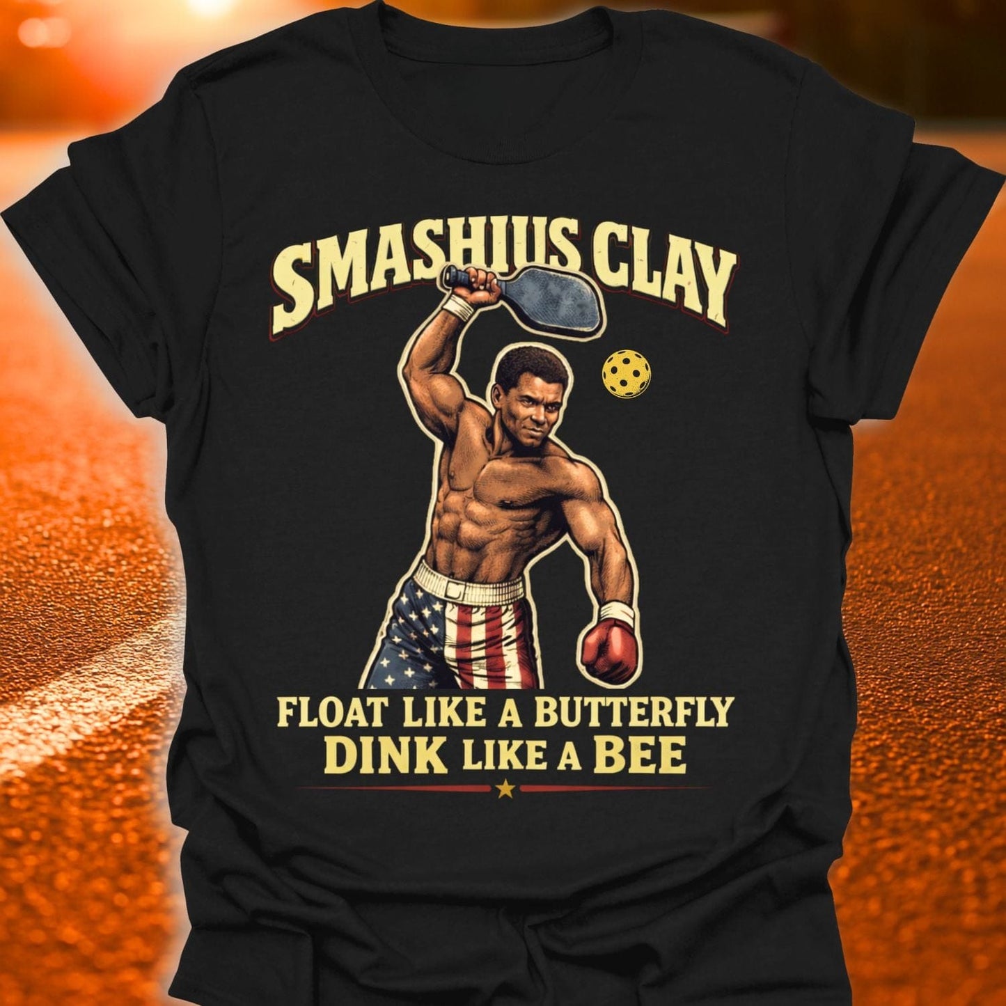 Smashius Clay Pickleball T-Shirt