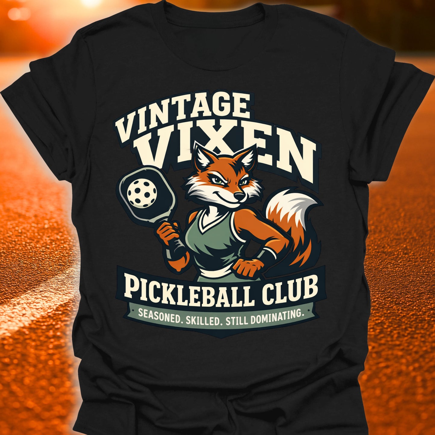 Vintage Vixen 2 Pickleball T-Shirt