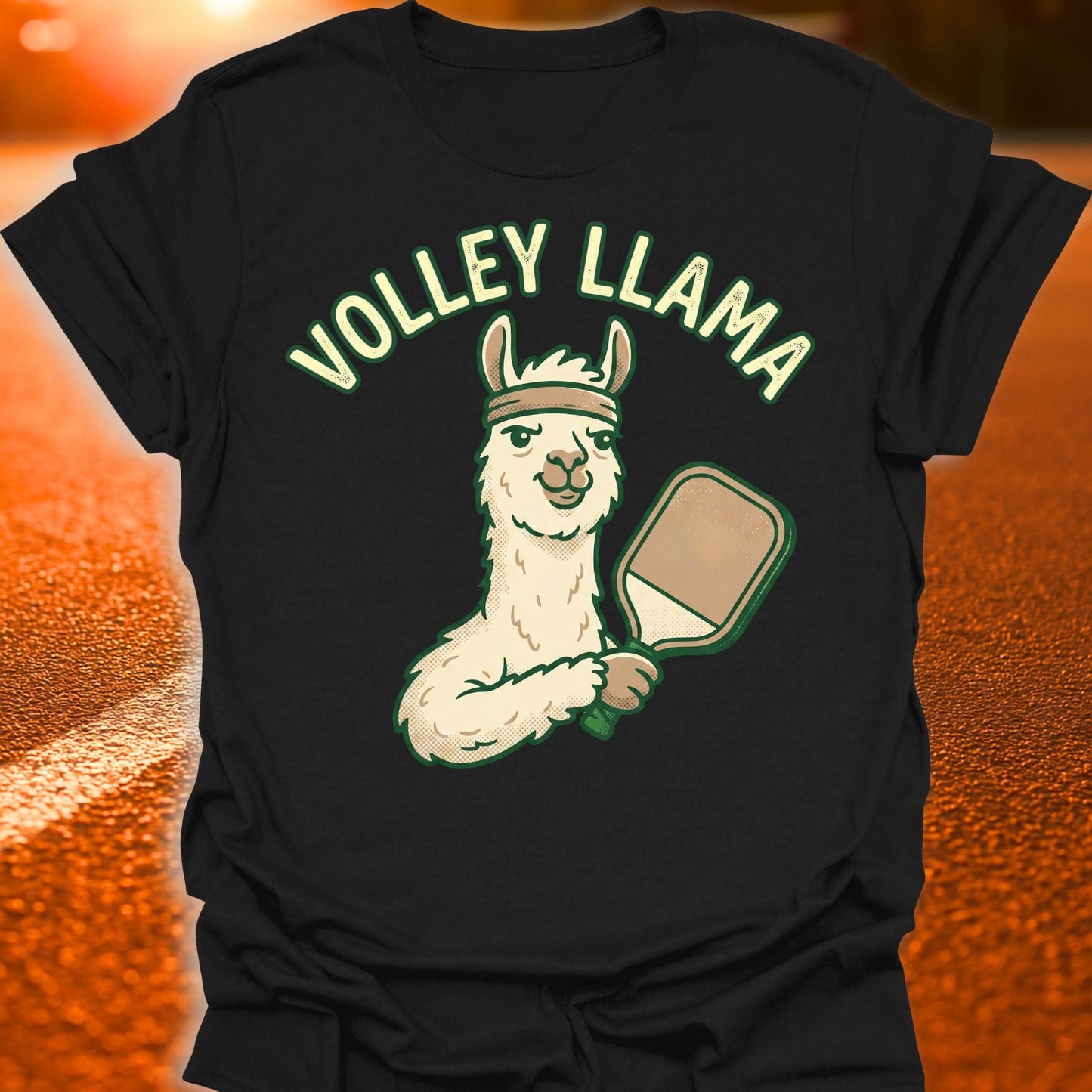 Volley Llama Pickleball T-Shirt