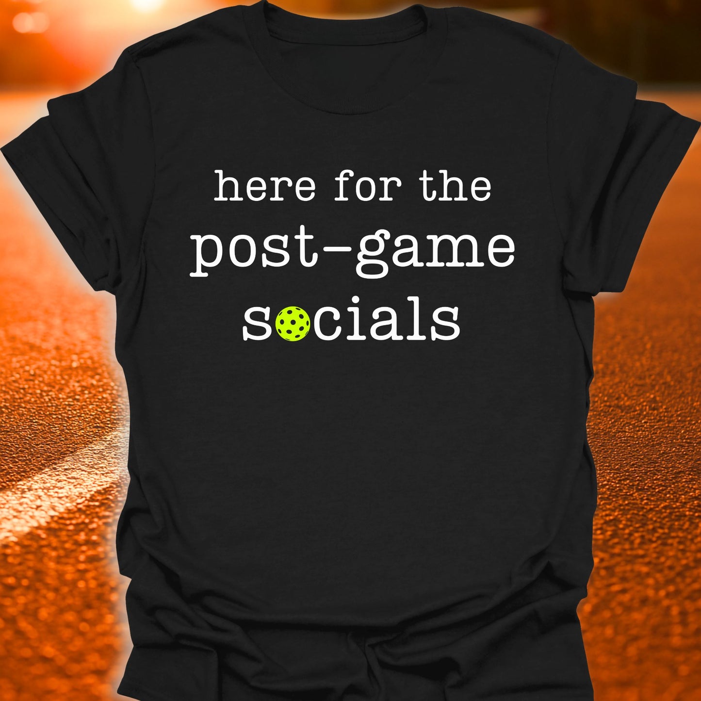 Post-Game Socials Pickleball T-Shirt