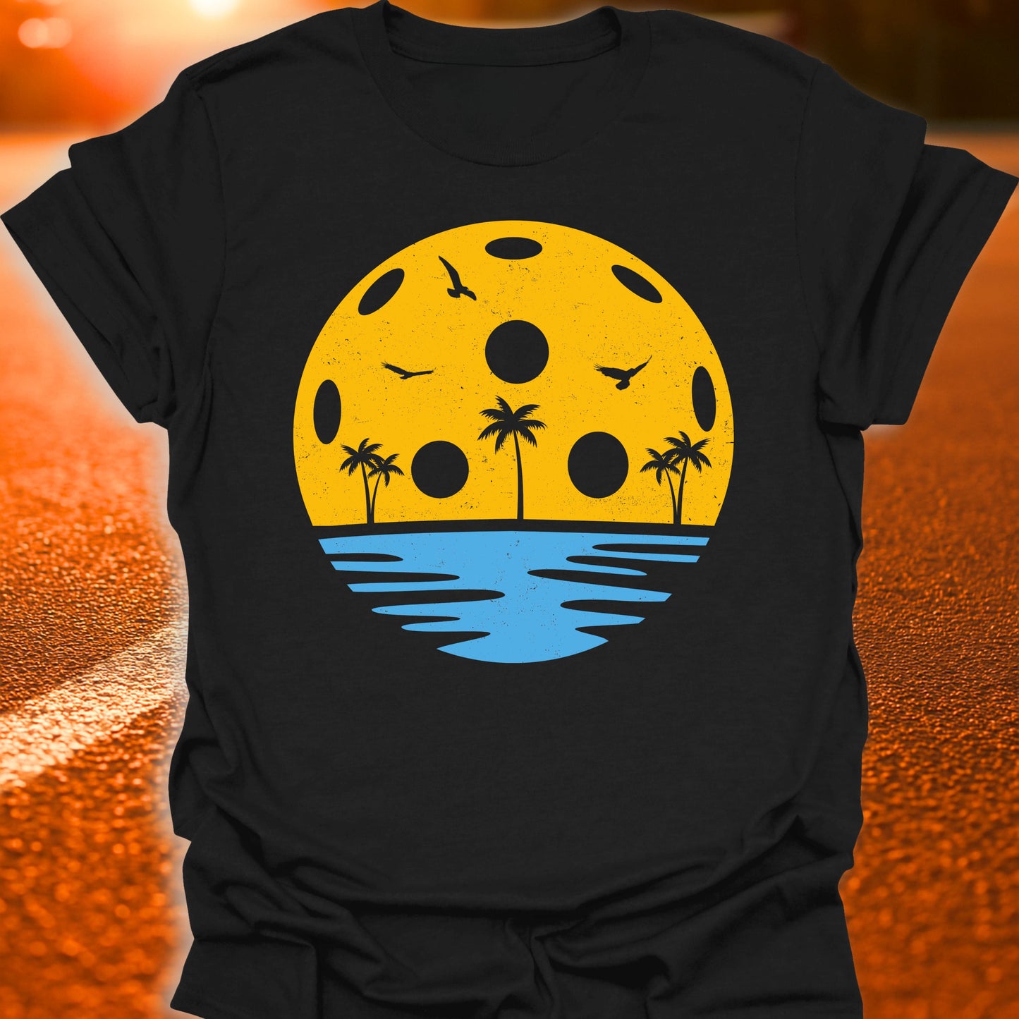 Sunset Pickleball T-Shirt