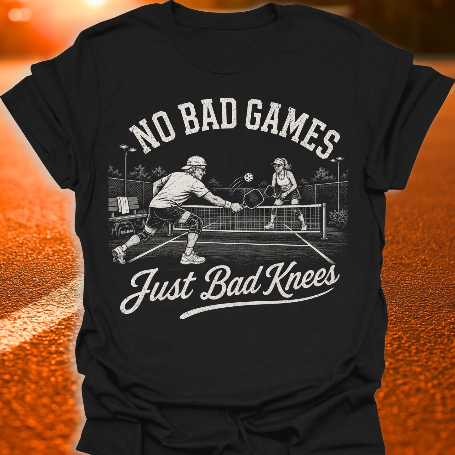Bad Knees Pickleball T-Shirt