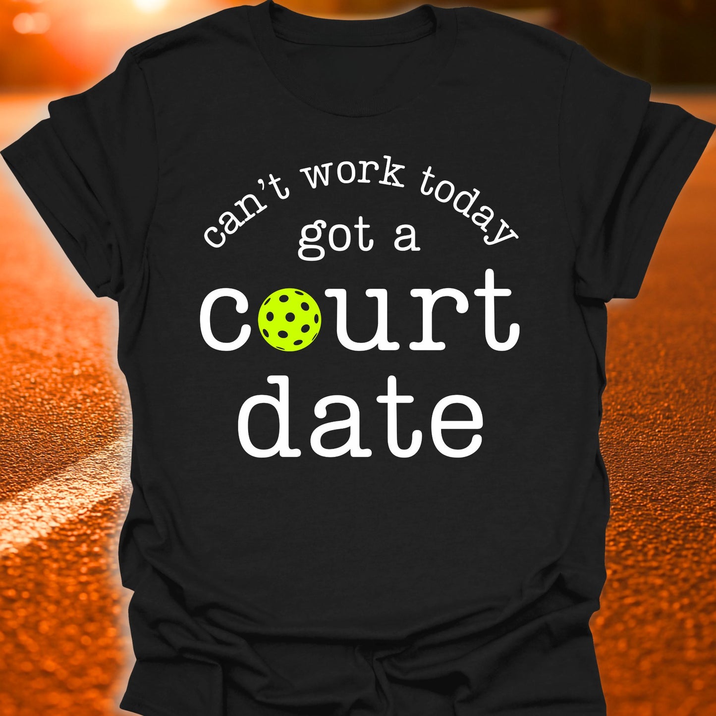 Court Date Pickleball T-Shirt