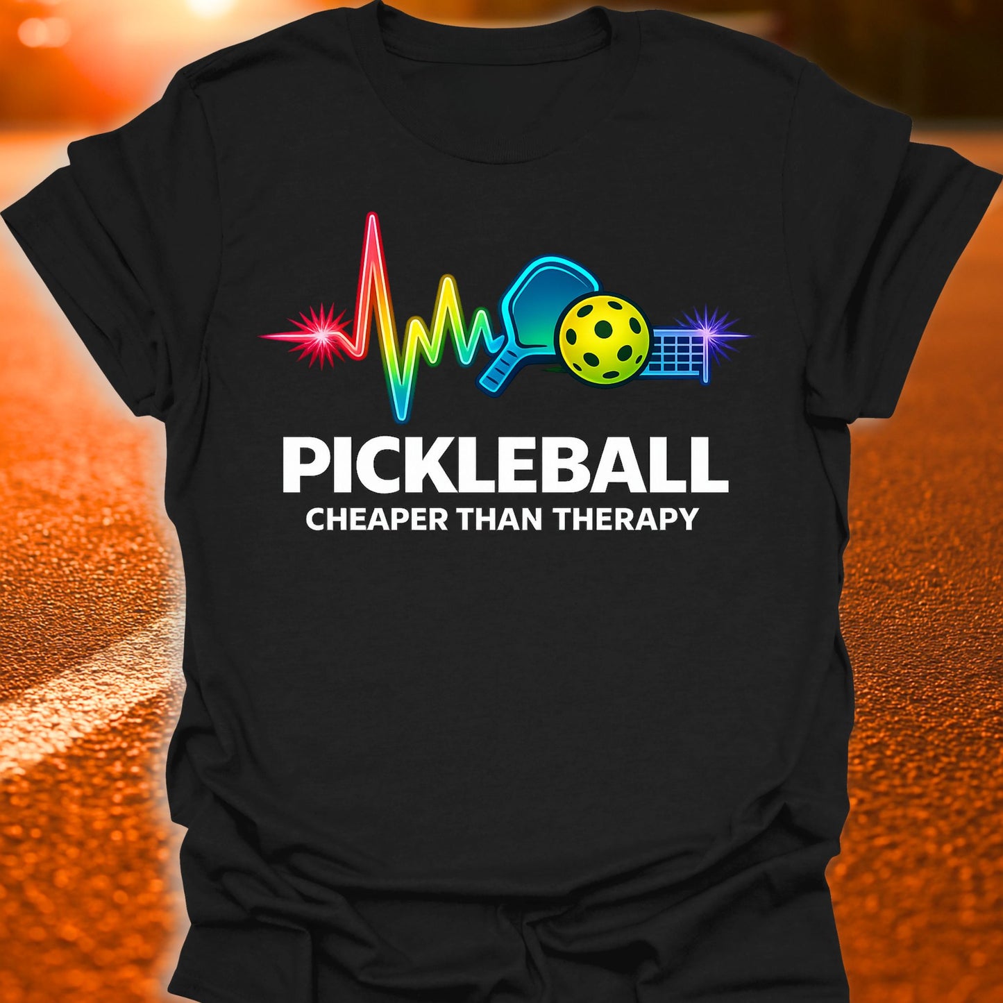 Cheaper Than Therapy Pickleball T-Shirt
