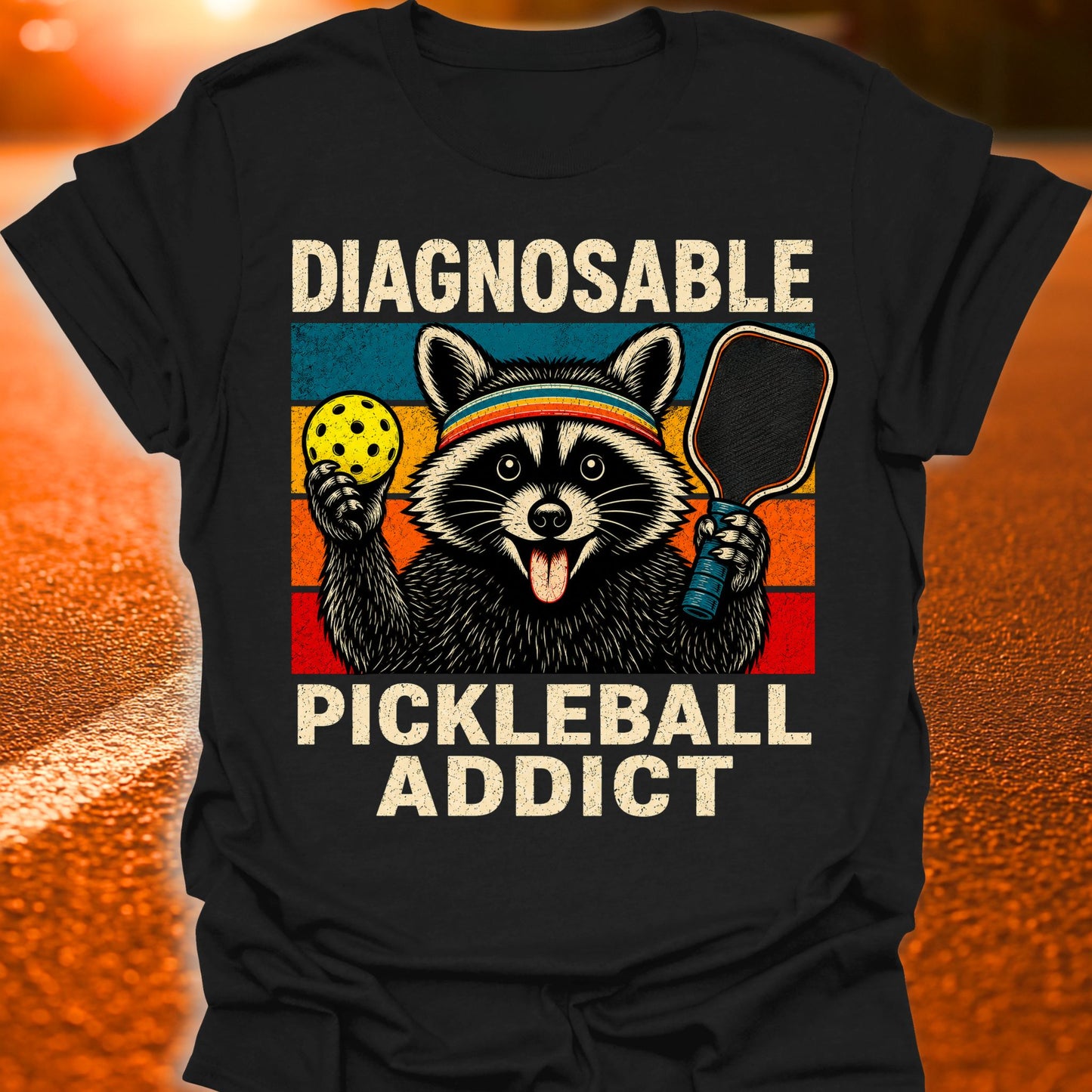 Diagnosable Pickleball Addict T-Shirt