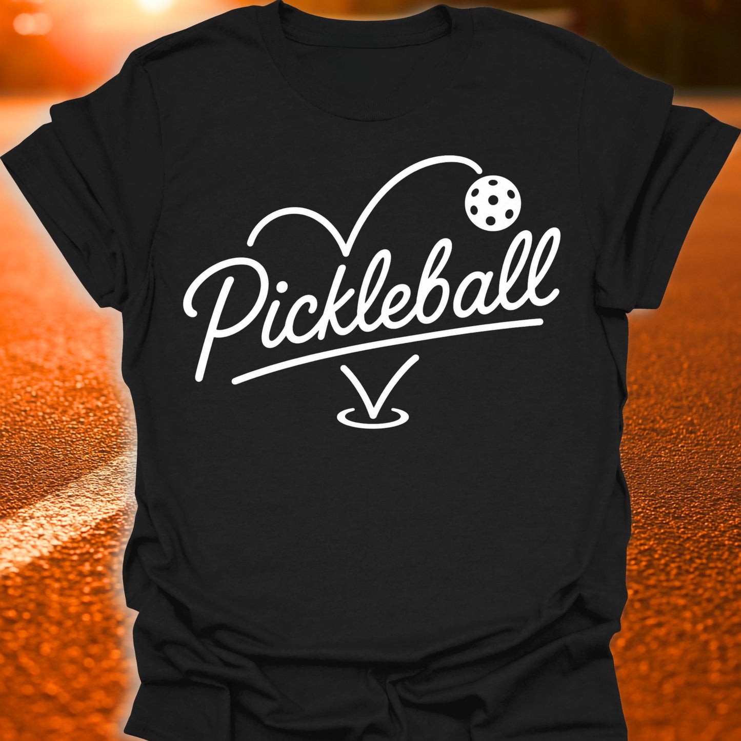 Pickleball Heart T-Shirt