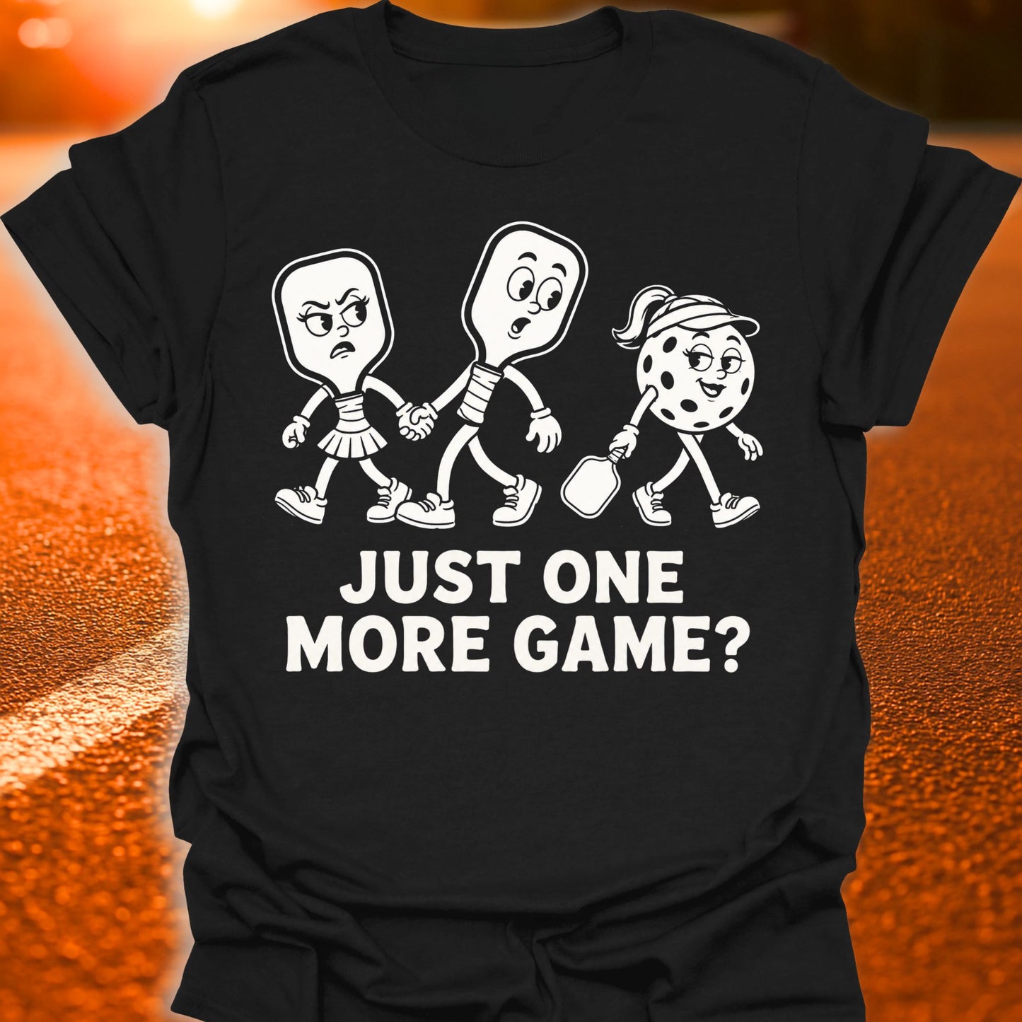 Just One More Game Meme Pickleball T-Shirt