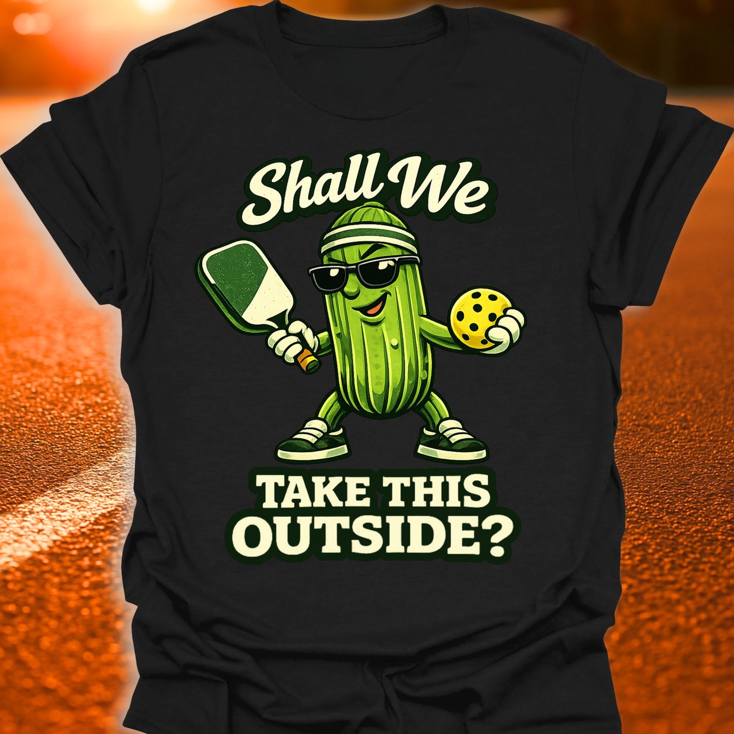 Take This Outside Pickleball T-Shirt