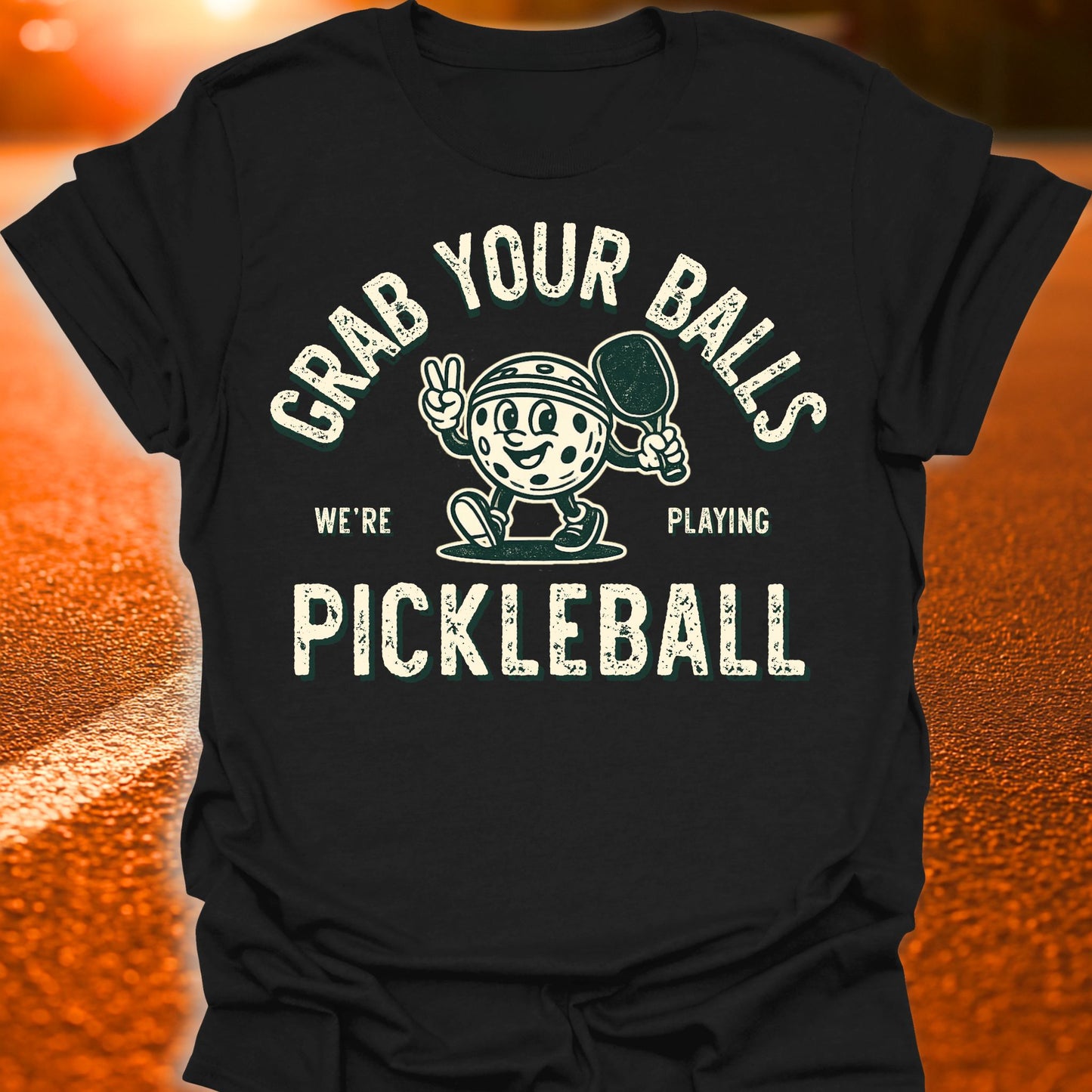 Grab Your Balls 3 Pickleball T-Shirt