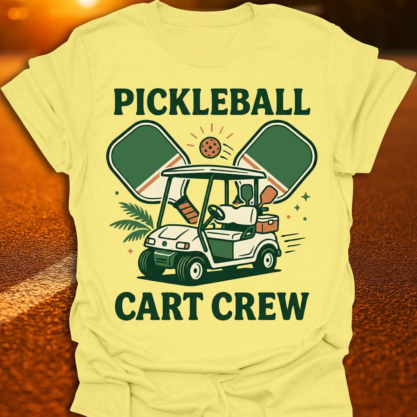 Cart Crew Pickleball T-Shirt