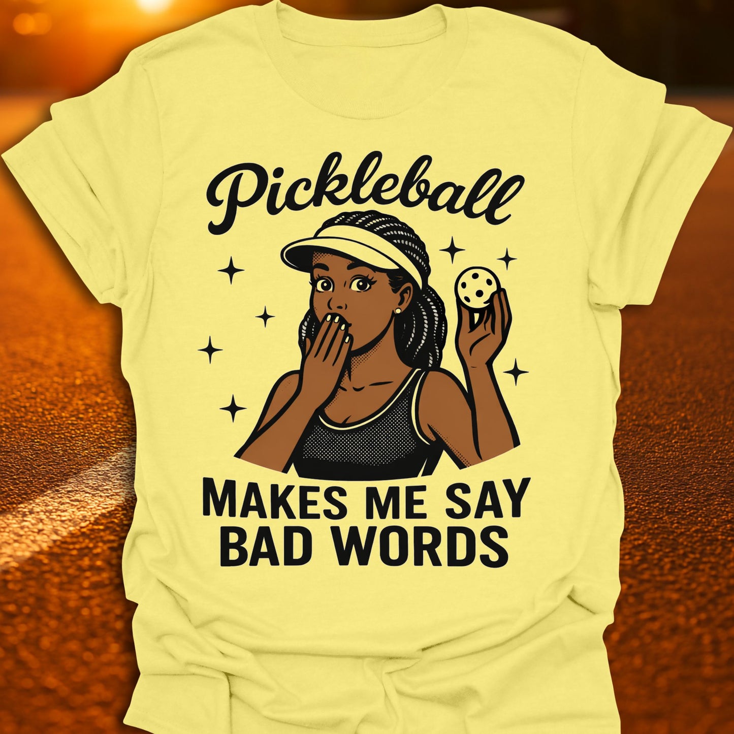 Bad Words Pickleball T-Shirt