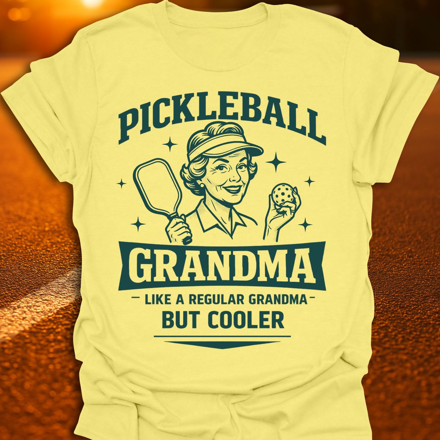Cool Pickleball Grandma T-Shirt