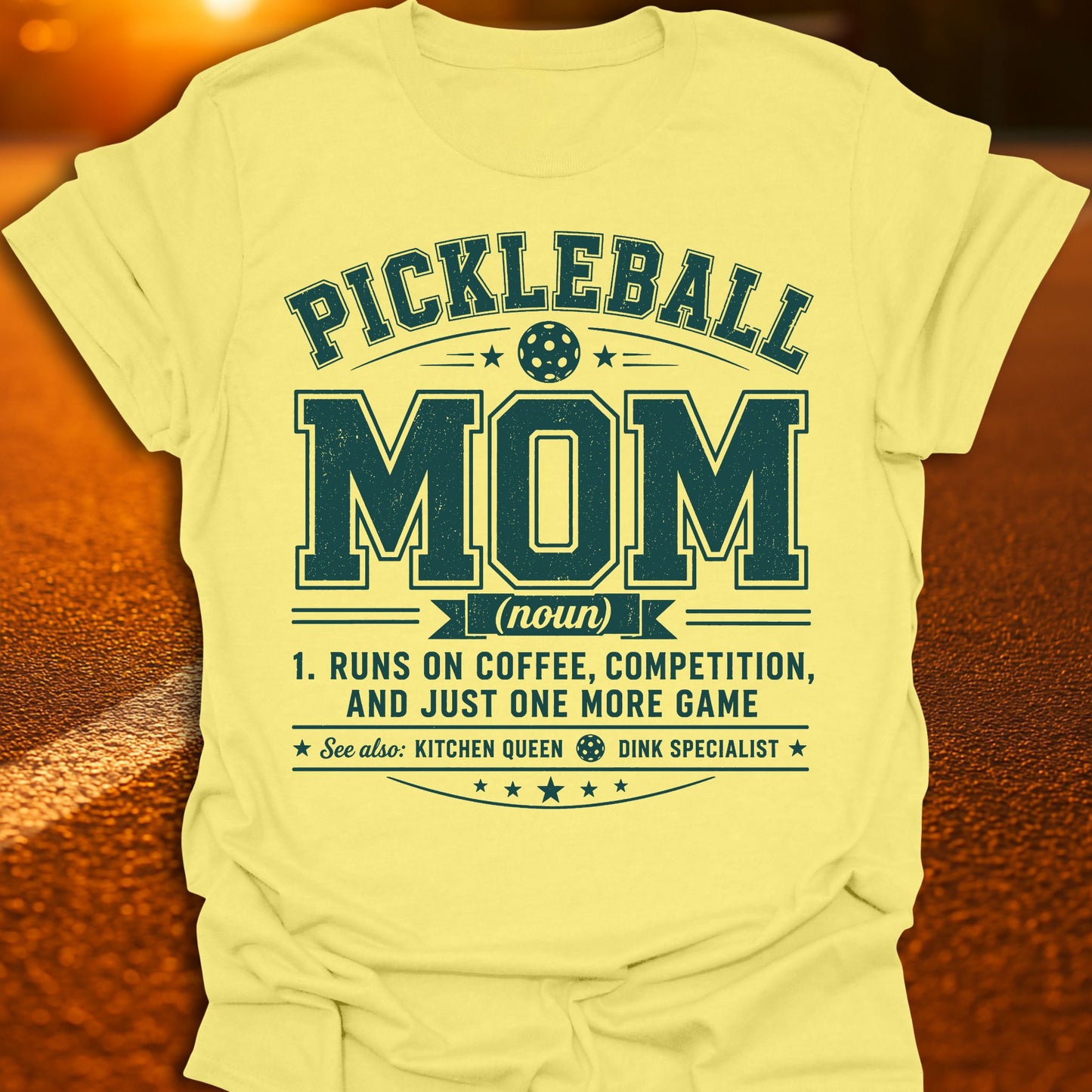 Pickleball Mom Definition T-Shirt