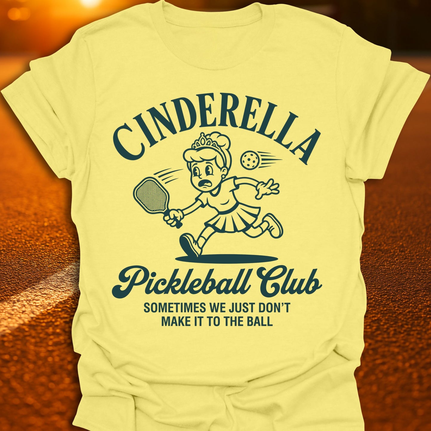 Cinderella Pickleball Club T-Shirt