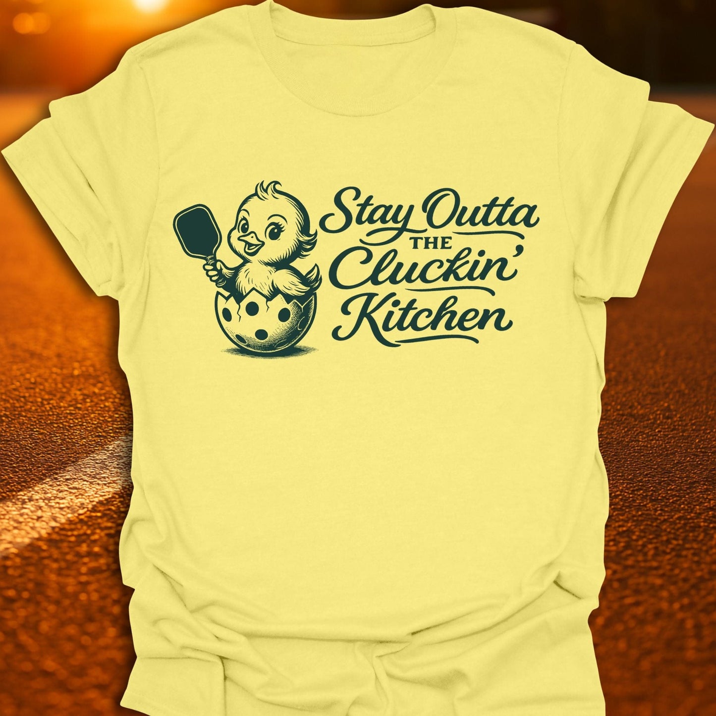 Cluckin' Kitchen Pickleball T-Shirt