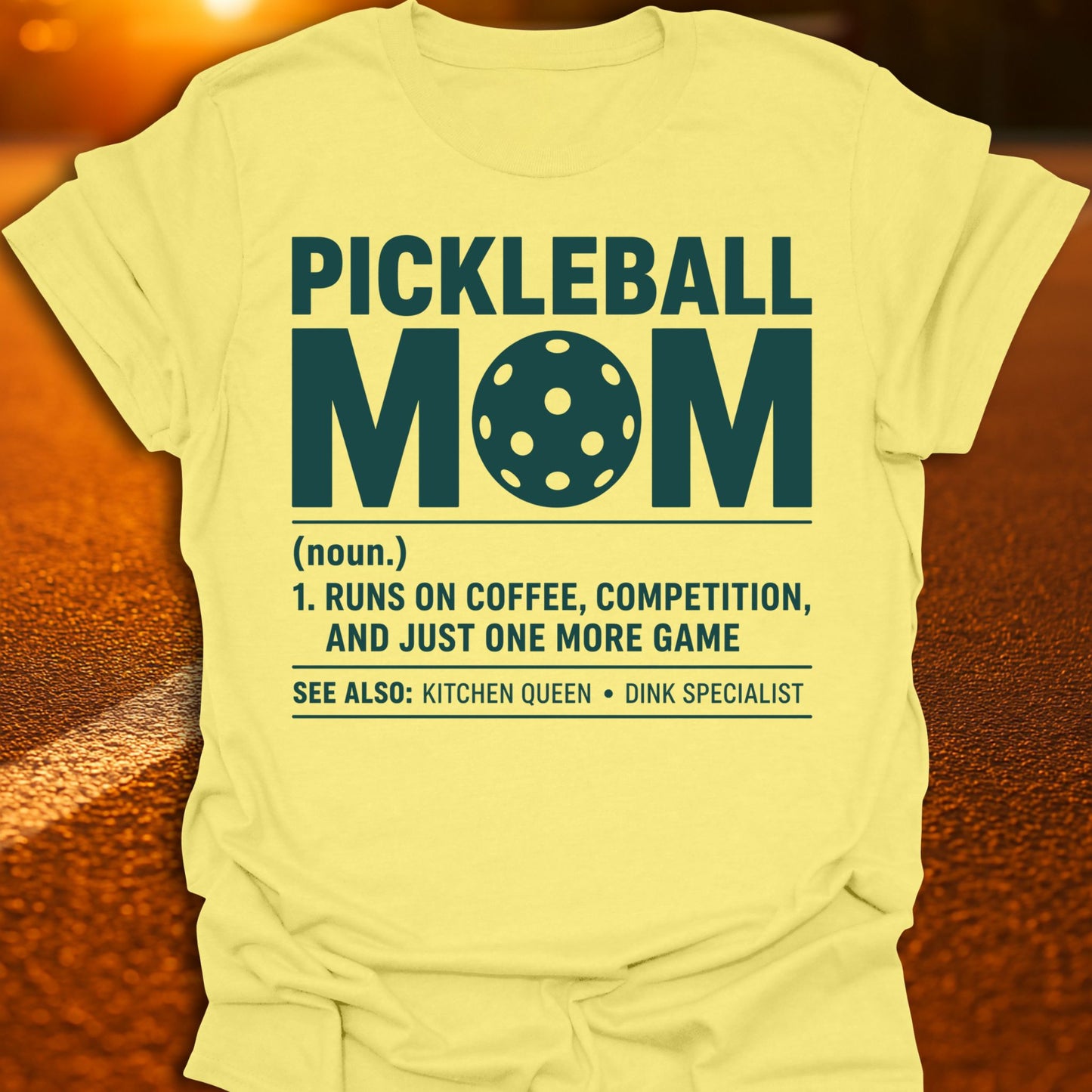 Pickleball Mom Definition T-Shirt