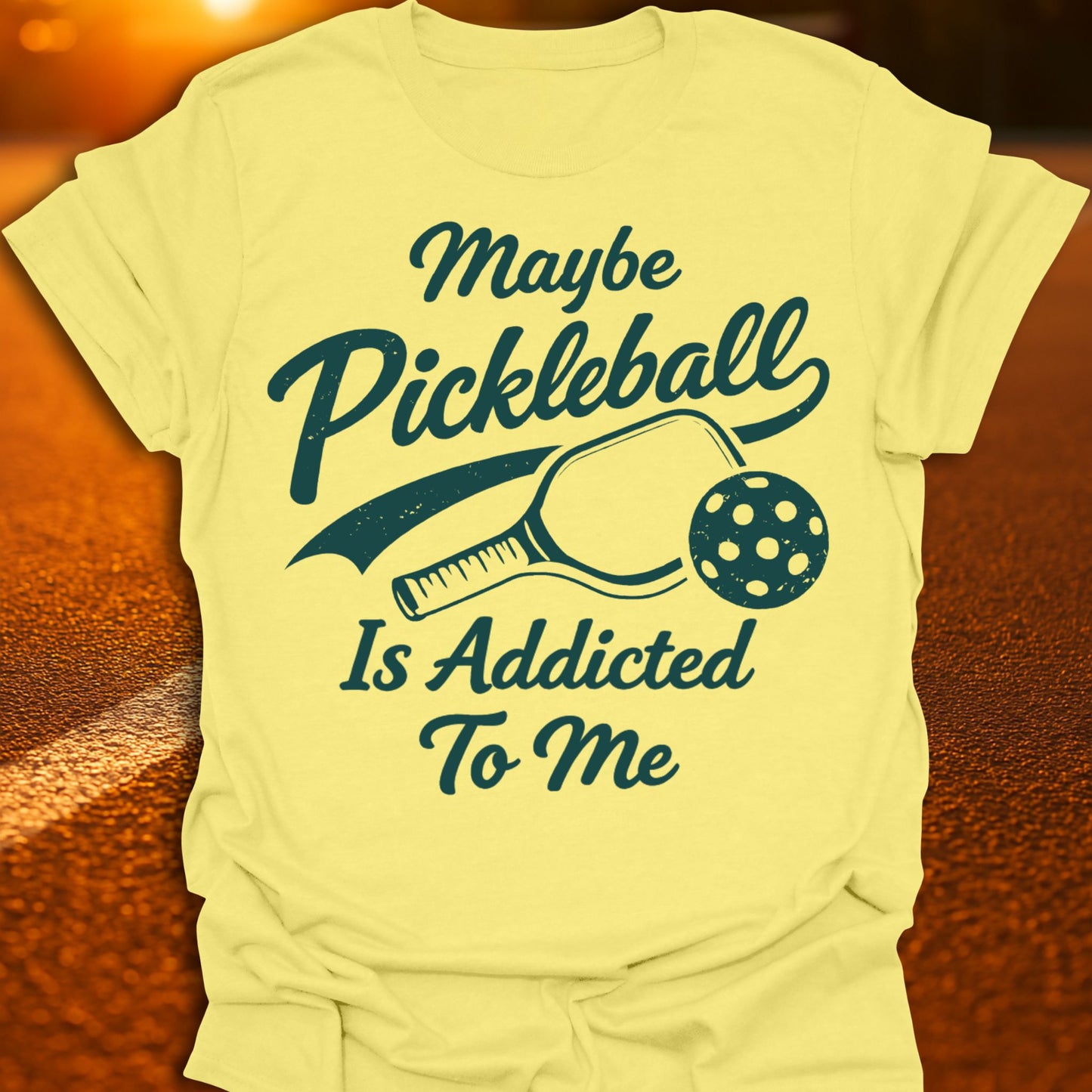 Addicted To Me Vintage Pickleball T-Shirt