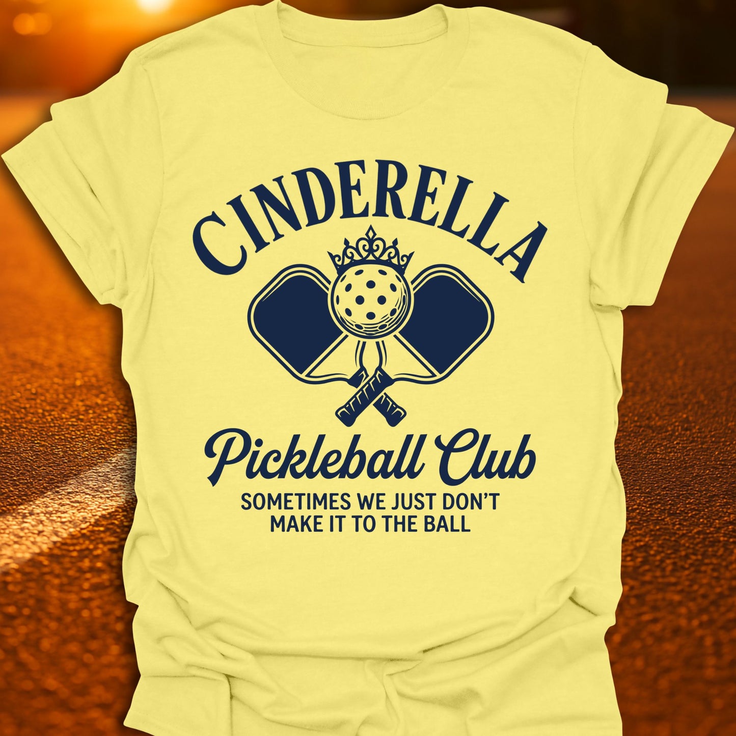 Cinderella Pickleball Club T-Shirt