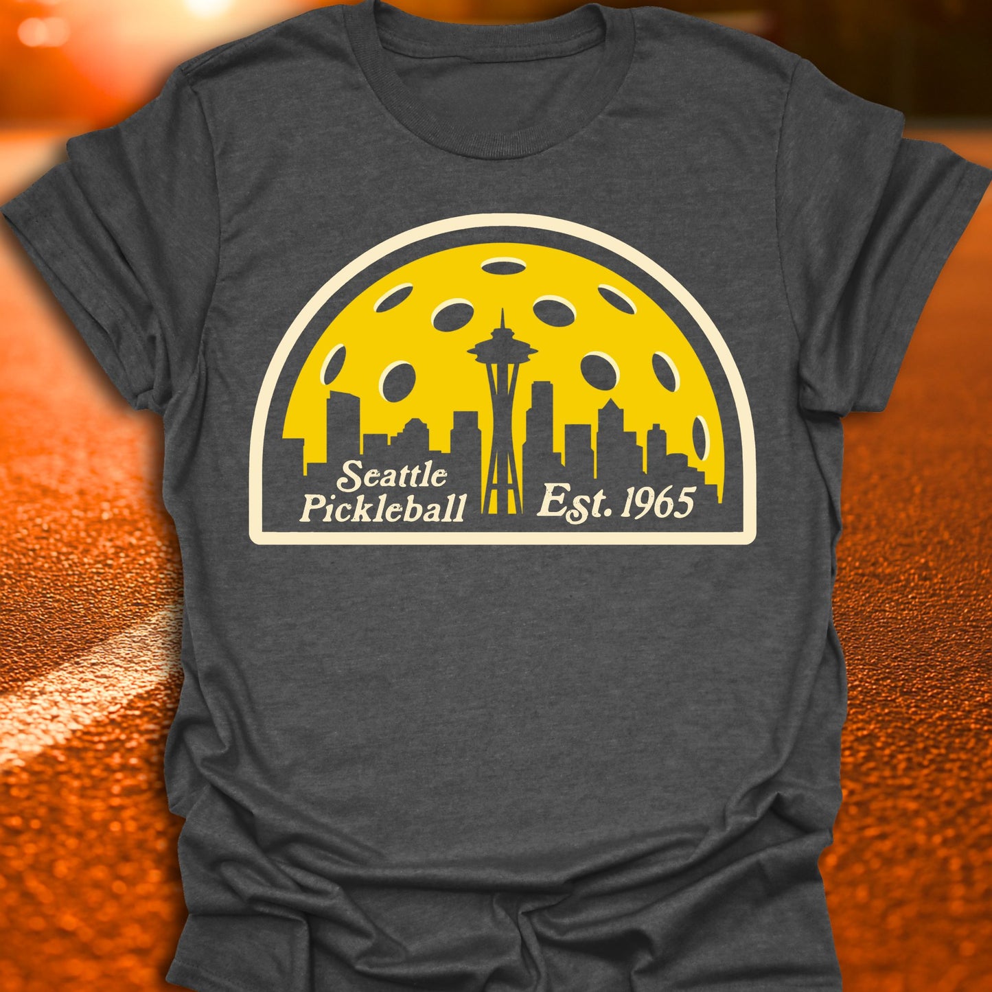 Seattle Throwback Pickleball T-Shirt