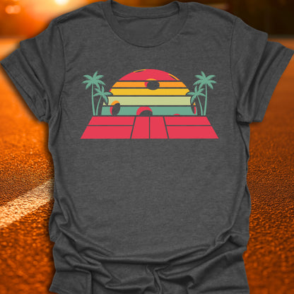 Pickleball Sunset T-shirt