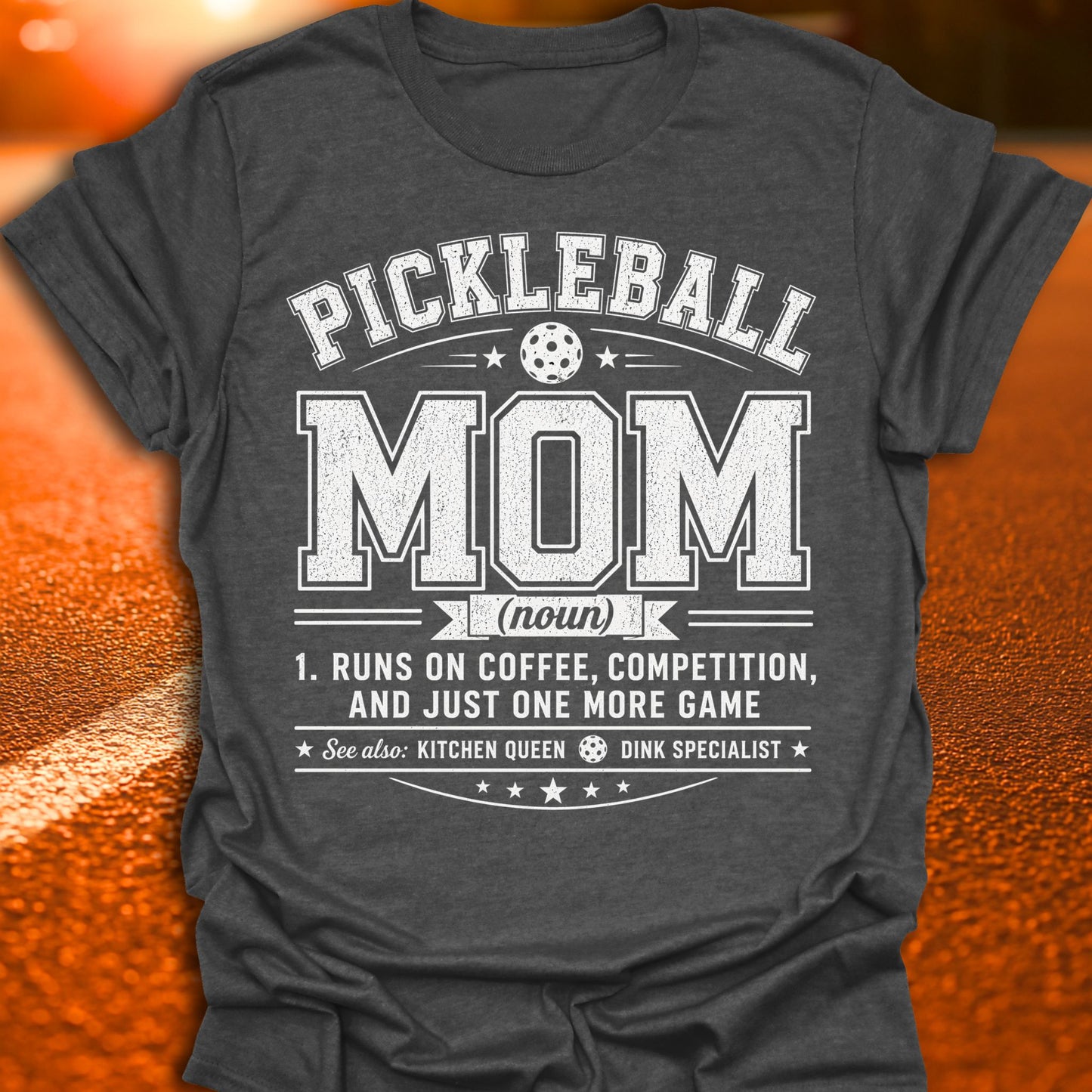 Pickleball Mom Definition T-Shirt
