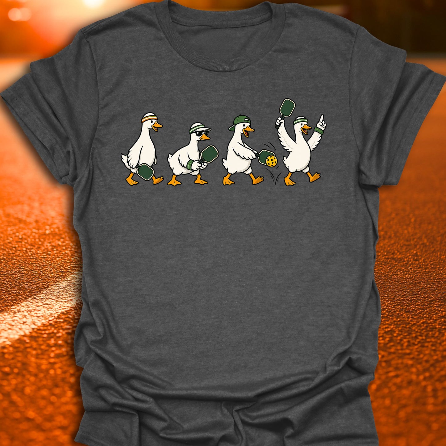 4 Geese Pickleball T-Shirt