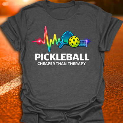 Cheaper Than Therapy Pickleball T-Shirt