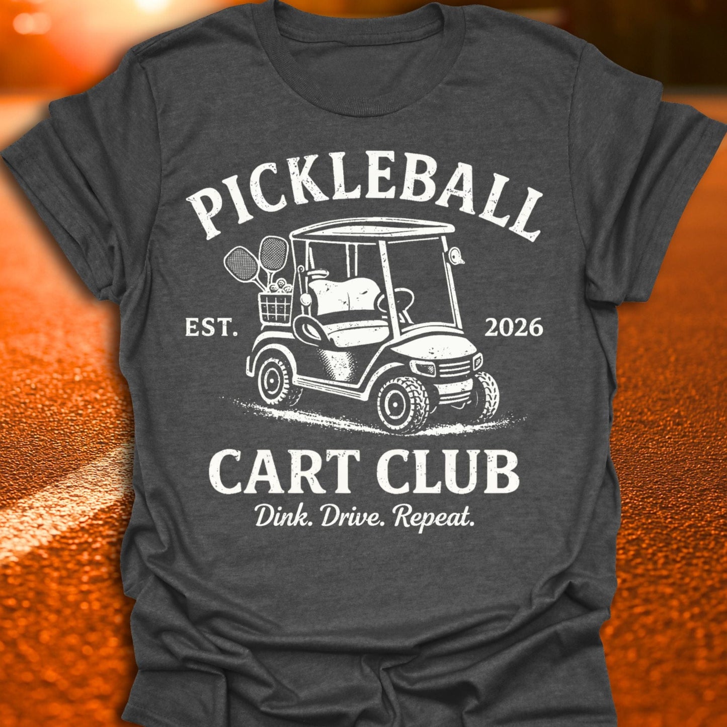 Pickleball Cart Club T-Shirt