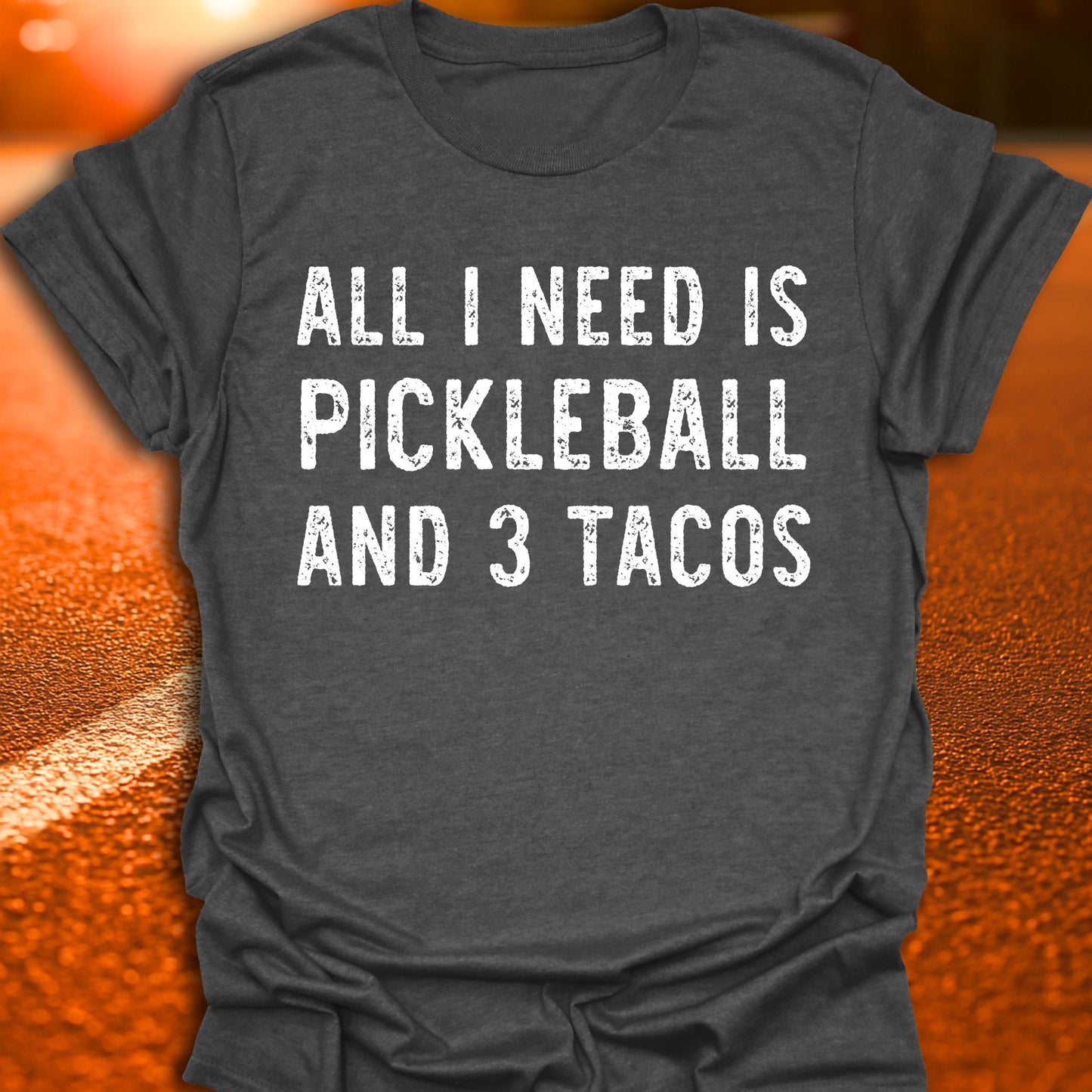 3 Tacos Pickleball T-Shirt