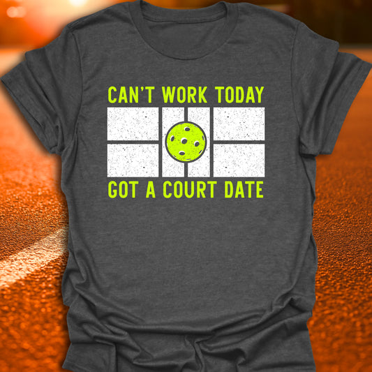 Court Date Pickleball T-Shirt