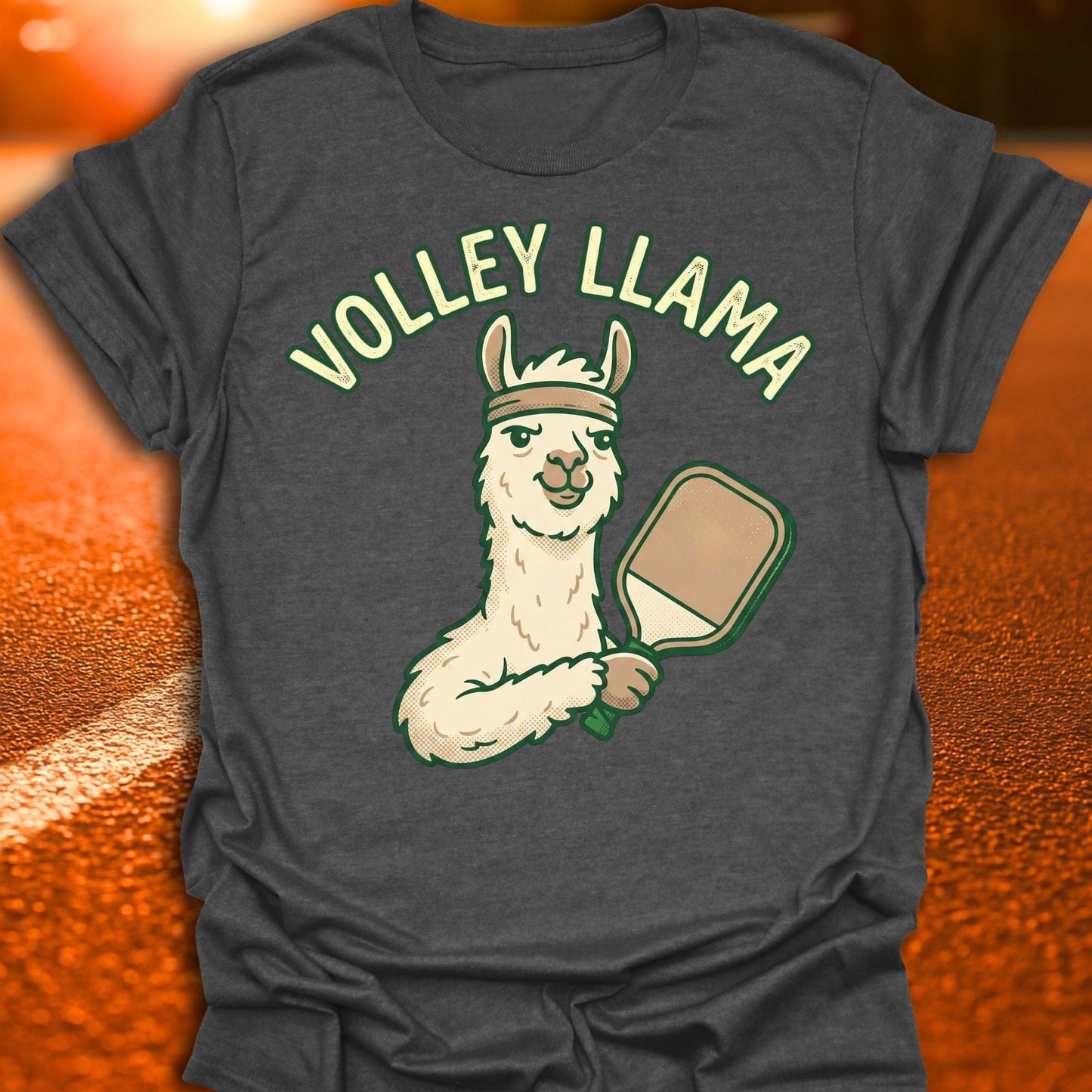 Volley Llama Pickleball T-Shirt