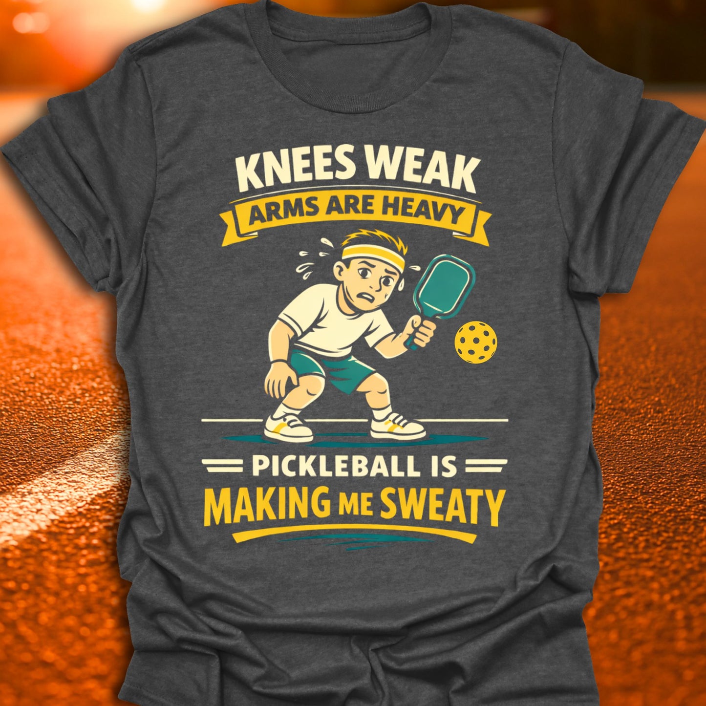 Knees Weak Pickleball T-Shirt