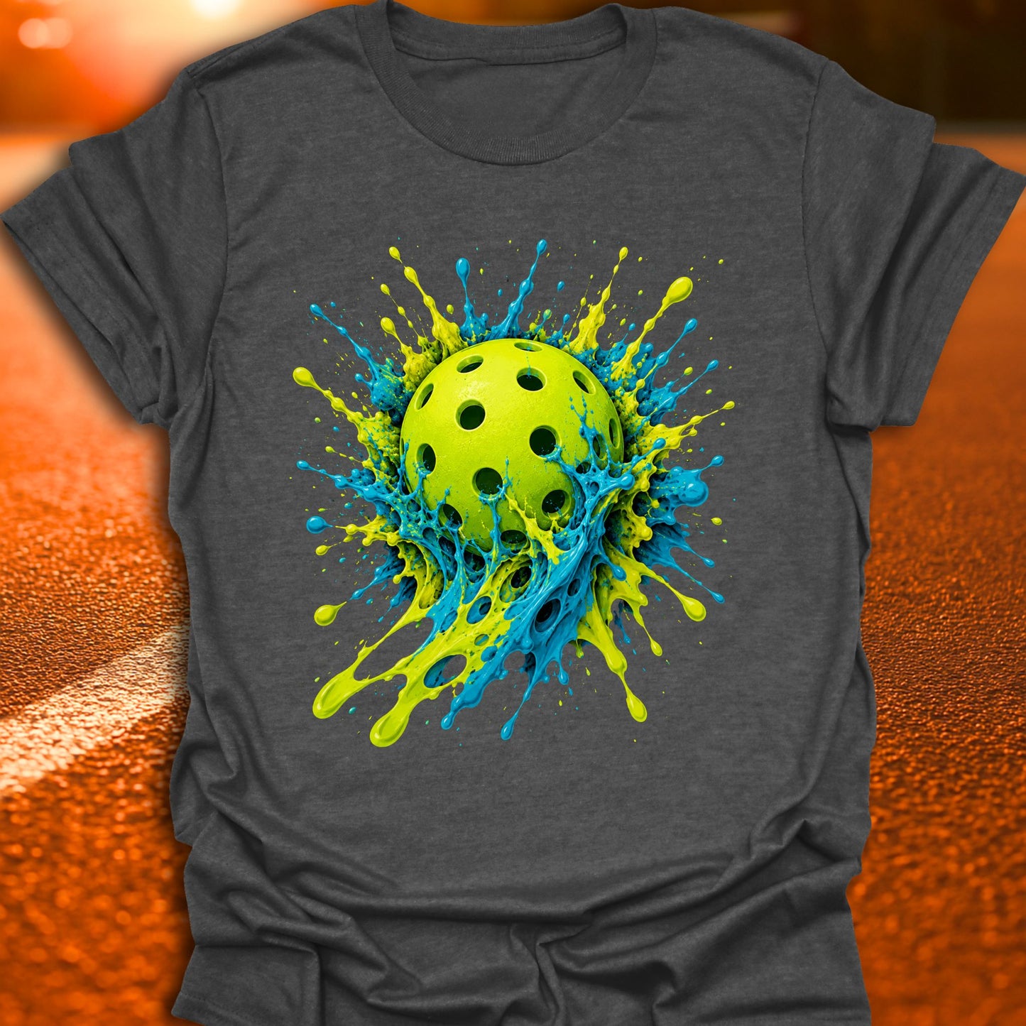 Paint Splash Pickleball T-Shirt