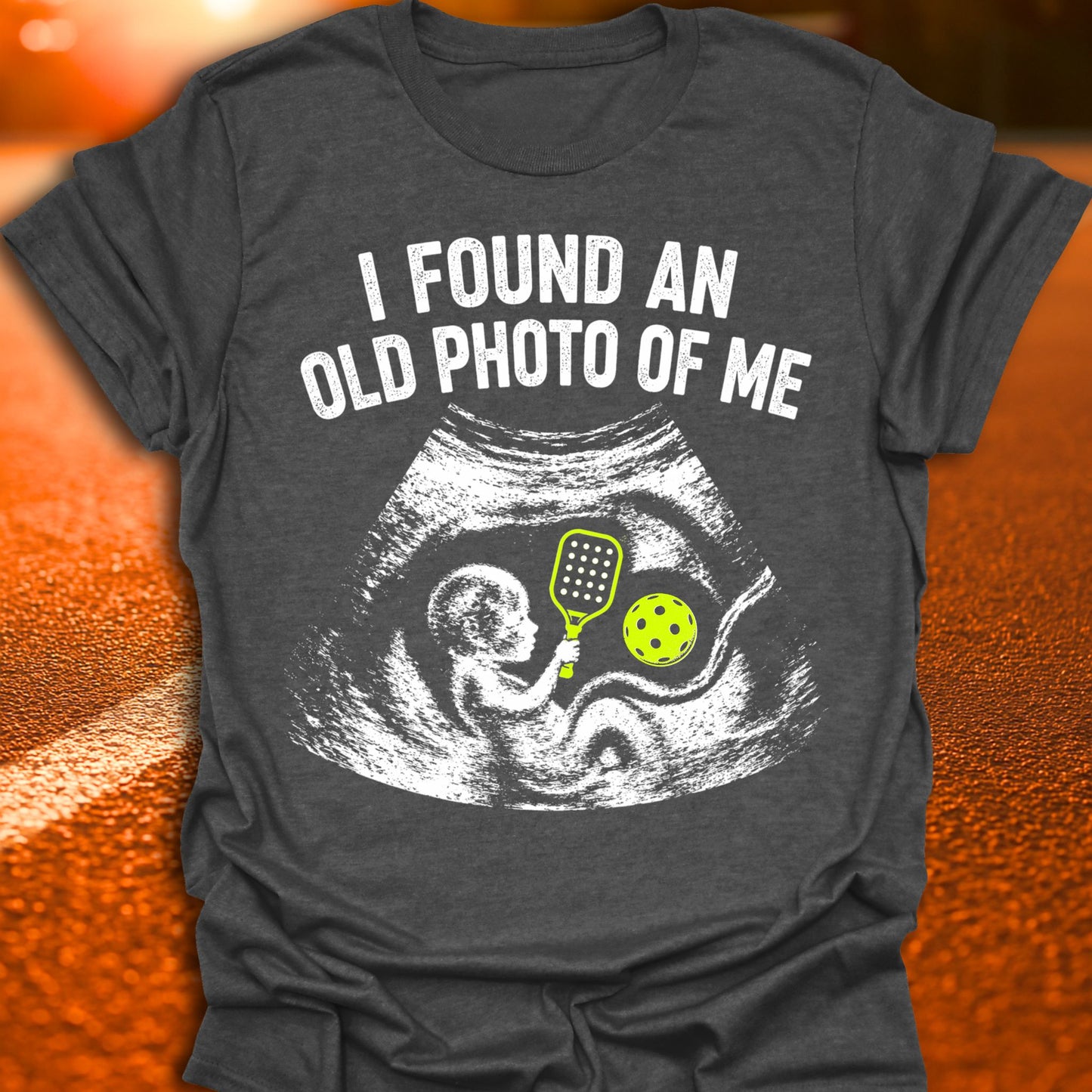 Old Photo Pickleball T-Shirt