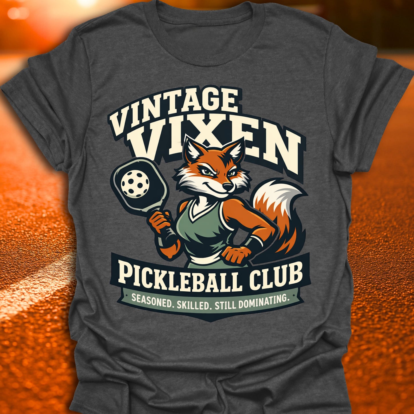 Vintage Vixen 2 Pickleball T-Shirt