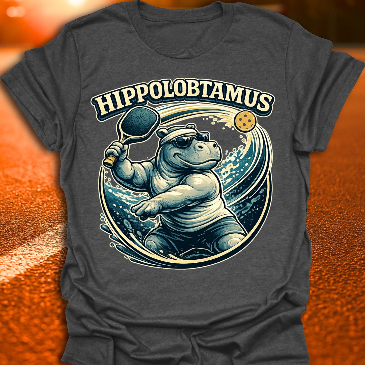 HippoLOBtamus Pickleball T-Shirt
